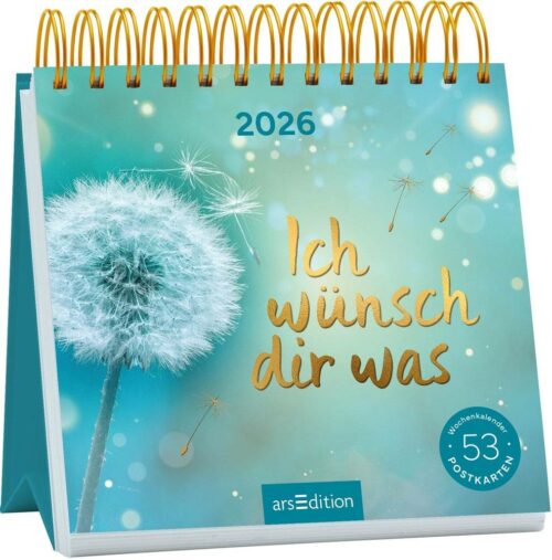 Postkartenkalender 2026 Ich wüsch dir was