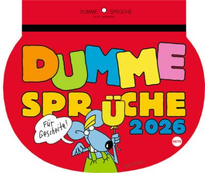 Kalender Dumme Sprüche 28.7x21