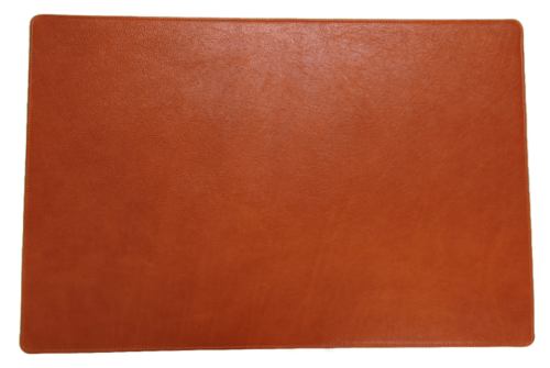 Schreibunterlage Lederplatte 60x40cm hellbraun