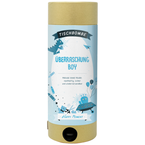 Tischbombe Überraschung Boy