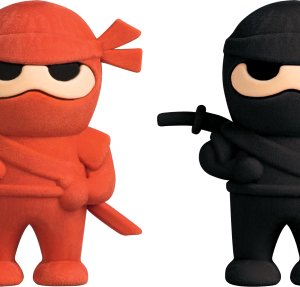 Radiergummi Ninja