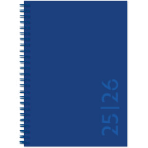 Colors weekly A6, 17 Monate blau