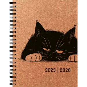 Recycling-Leather weekly A6 17 Monate Bad Mood