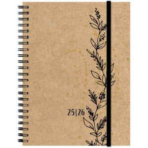 Kraft weekly A6 17 Monate Tendril