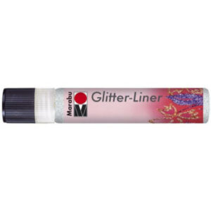 Glitter Liner 25ml weiss
