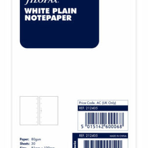 PO Notizpapier weiss blanko
