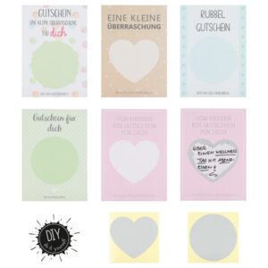 Rubeel Karte Gutschein Set
