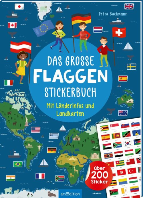 Das grosse Flaggen Stickerbuch