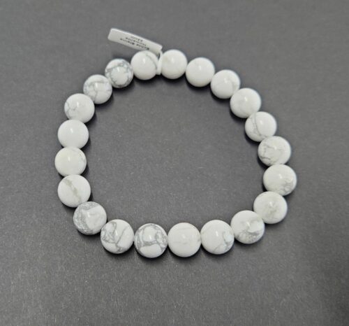 Männerarmband echte Steine 8 mm / Gr.19