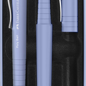 Set Poly Ball Pen schwarz Füllhalter Kugelschreiber