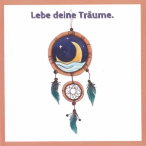Postkarten "Lebe deine Träume"