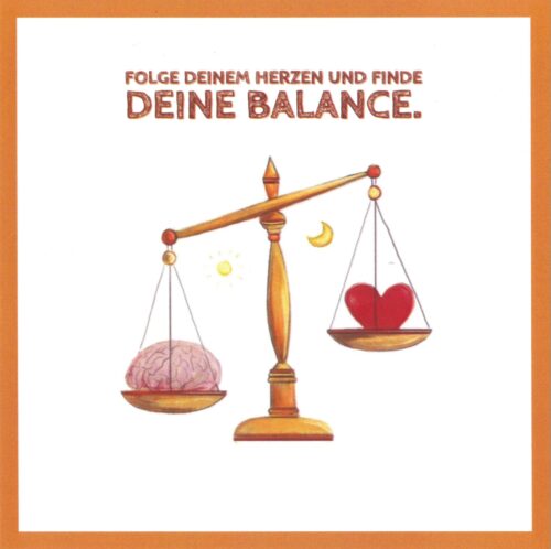 Postkarten "Folge deinem Herzen..."