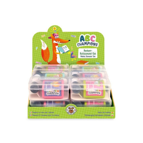 ABC Champions Rechen-Rolllstempel-Set