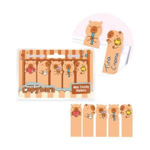 Happy life Capybara Mini Sticky Notes