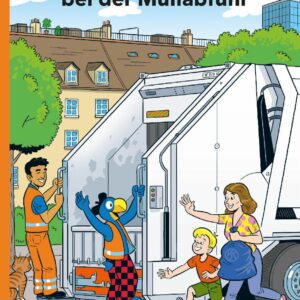 Globi bei der Müllabfuhr