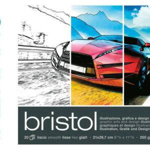 Fabriano Bristol A4 250 g/m 20Bl
