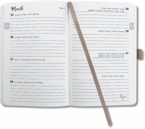 Wochenkalender Jolie 2026 Hardcover – Bild 2