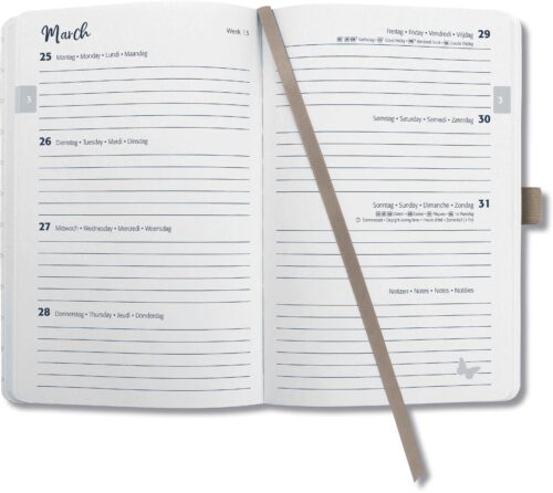 Wochenkalender Jolie 2026 Hardcover – Bild 2