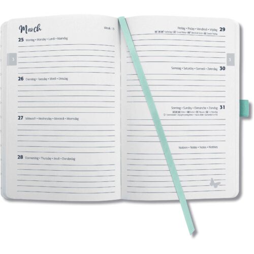 Wochenkalender Jolie 2026 Hardcover – Bild 2