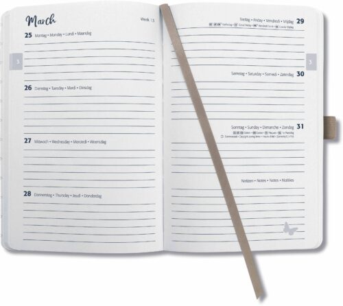 Wochenkalender Jolie 2026 Hardcover – Bild 2