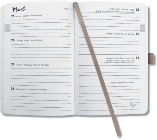 Wochenkalender Jolie 2026 Hardcover – Bild 2