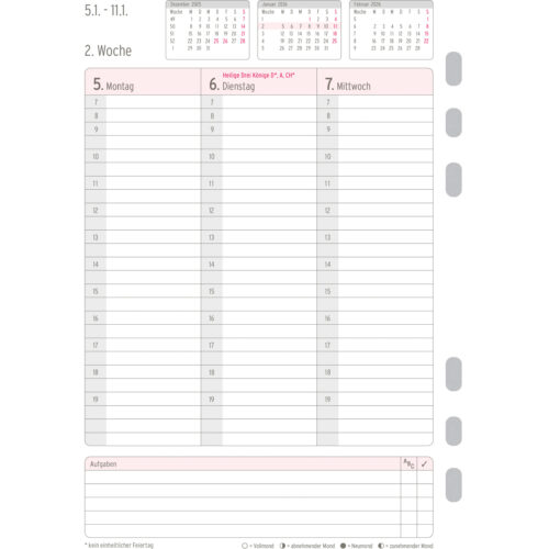 Chronoplan Wochenplaner A5 – Bild 2