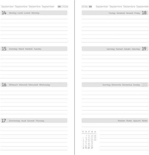 Taschenagenda Simply Flex – Bild 2