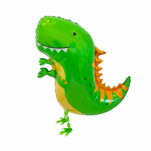 Folienballon Walking Dinosaurier