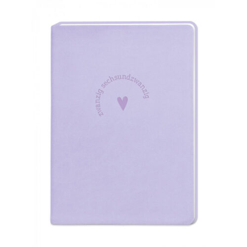 Terminplaner 2026 Lederlook Lavender