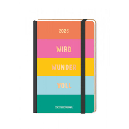 Letterart A6 Agenda 2026 wird wundervoll