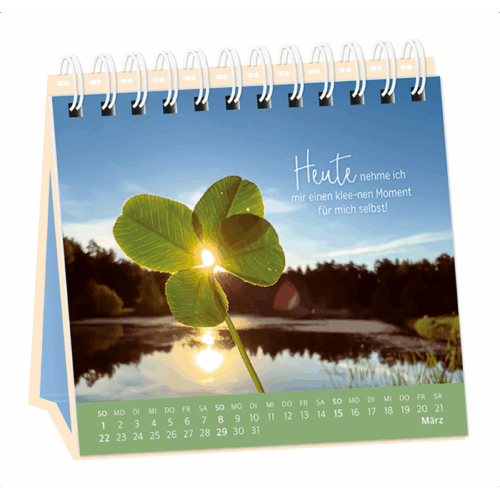 Tischkalender 2026 Extraportion Glück – Bild 2