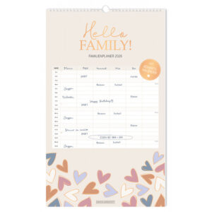 Familienplaner 2026 Hello Family!