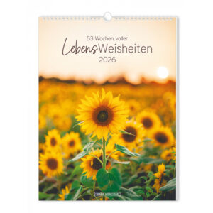 Wochenkalender 2026 LebensWeisheiten