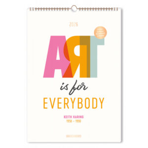 Wandkalender 2026 Art is for everybody