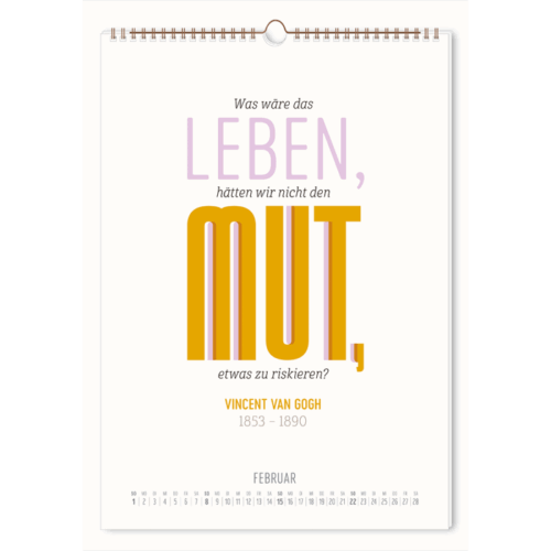 Wandkalender 2026 Art is for everybody – Bild 2