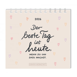 Mini-Kalender 2026 Der beste Tag