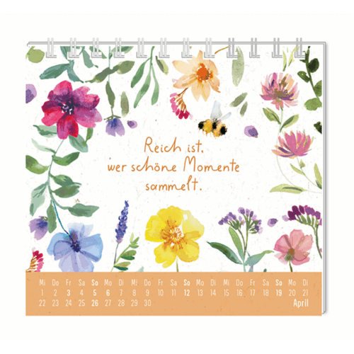 Mini-Kalender 2026 Du bist wundervoll – Bild 2