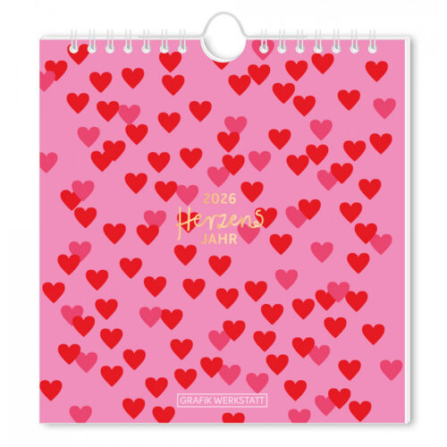 Postkartenkalender 2026 Herzensjahr