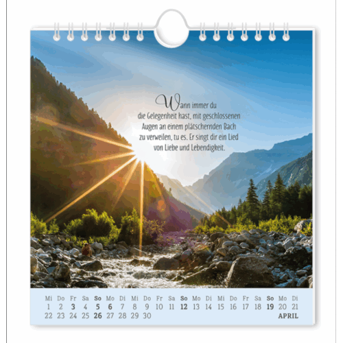 Postkartenkalender 2026 Lebenszeichen – Bild 2