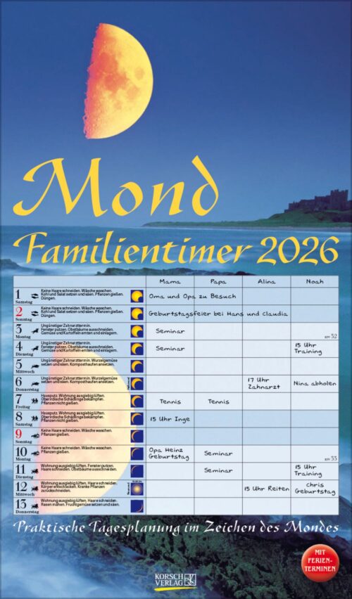 Mond-Familientimer