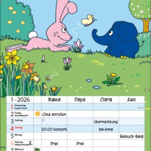 Der echt elefantastische Familienplaner