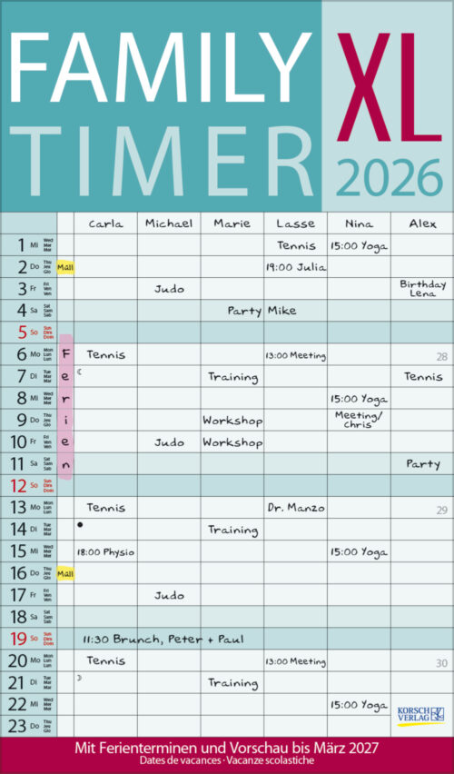 XL Family Timer