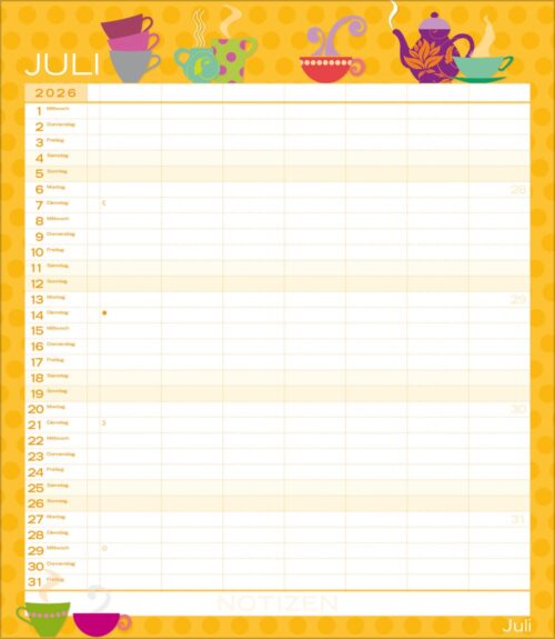 Multiplaner - Colour your time – Bild 2