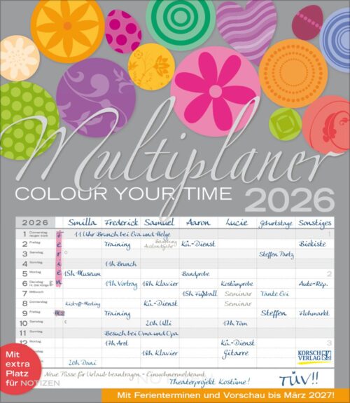 Multiplaner - Colour your time