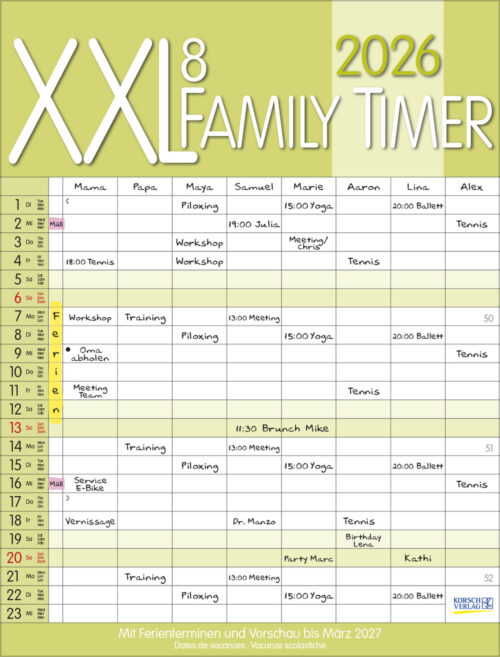 XXL Family Timer 8