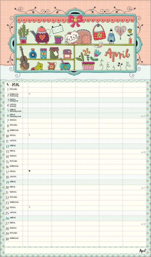 Familienplaner Happy Life – Bild 2