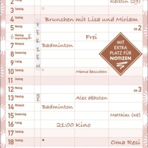 Premium Familientimer Tag für Tag