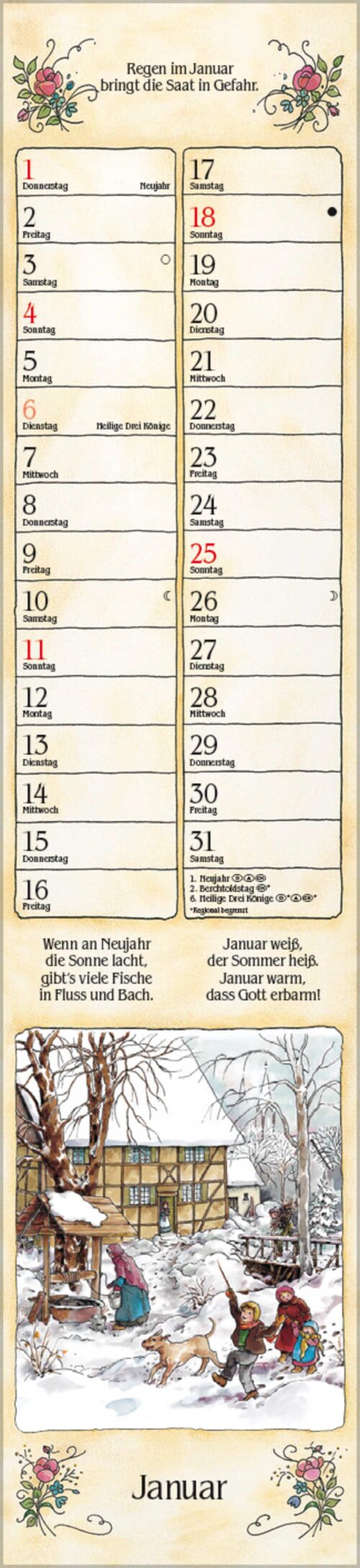 Bauernkalender Langplaner – Bild 2