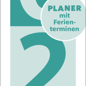 Streifenplaner Compact Türkis