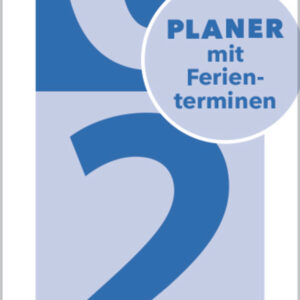 Streifenplaner Compact Blau